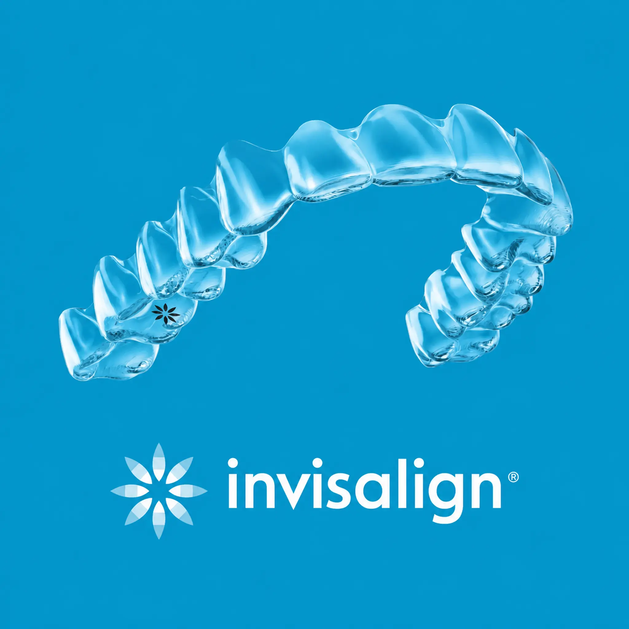 Alinhador transparente Invisalign